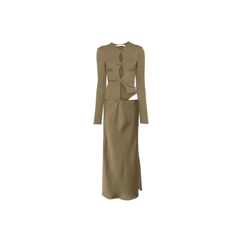 Christopher Esber Cut-out Panelled Maxi Dress-0