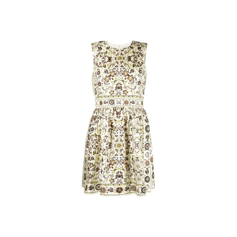 TORY BURCH Pisces Dream print Silk Dress-0