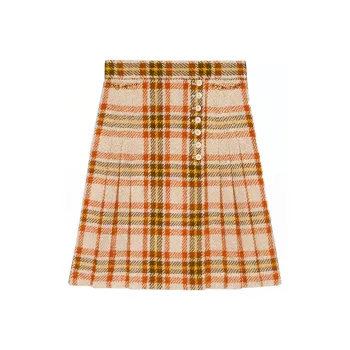 GUCCI Casual Short Skirts Women's Multicolor