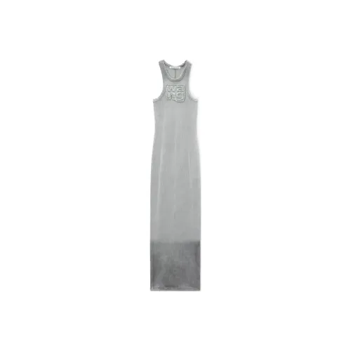 Alexander Wang Stretch Crepe Distressed Maxi Dress
