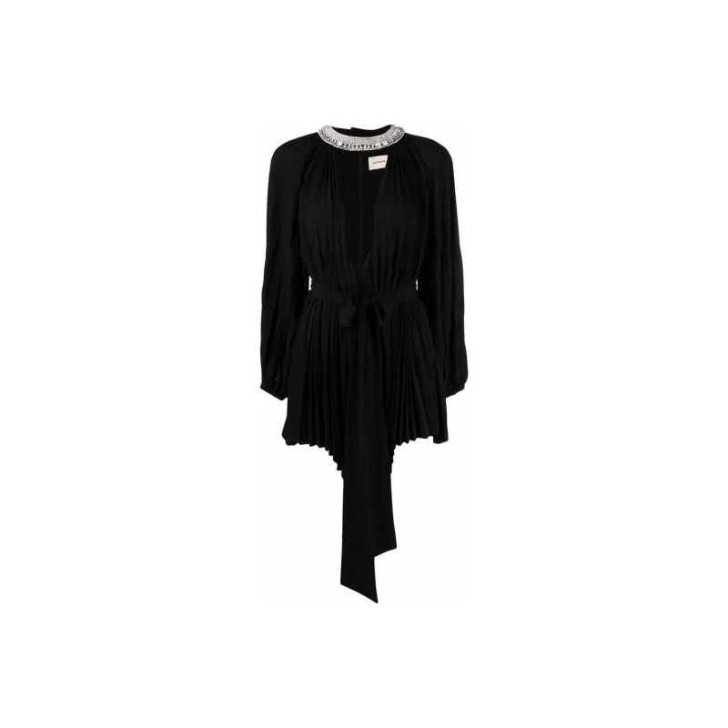 Alexandre Vauthier Long-Sleeved Dresses Women's Black-0