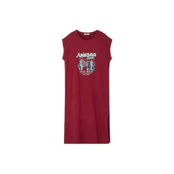Demana Short-Sleeved Dresses Women's Cinnabar Red