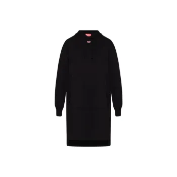 DIESEL D-Ilse-D Drawstring Hoodie Dress