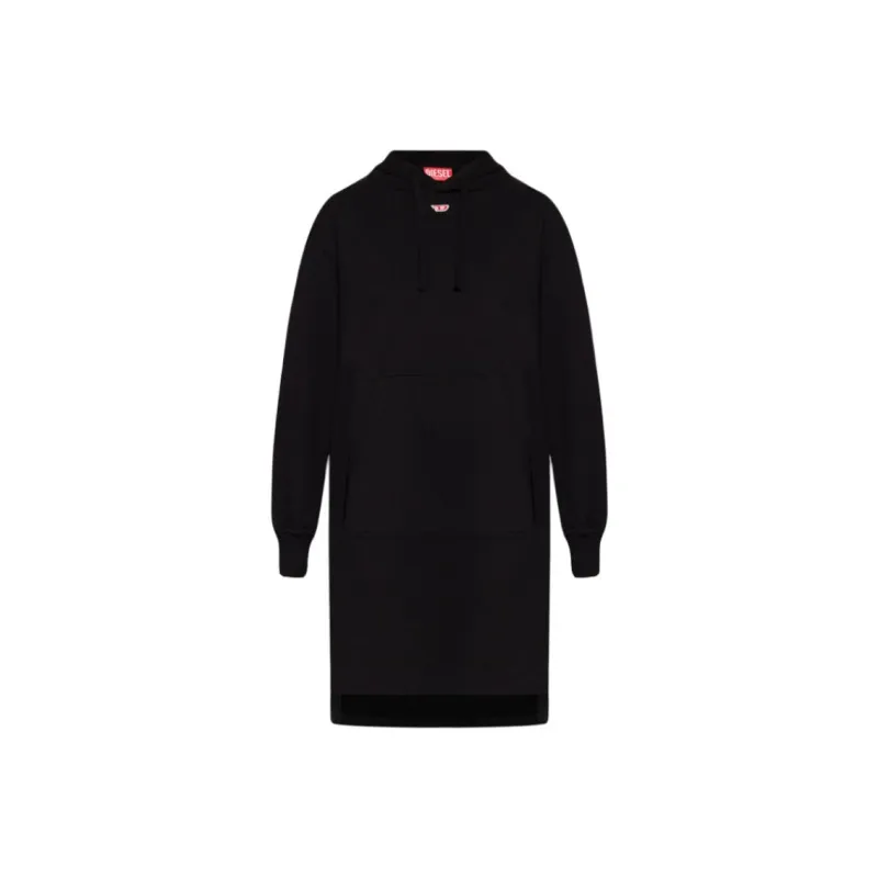 DIESEL D Ilse D Drawstring Hoodie Dress-0