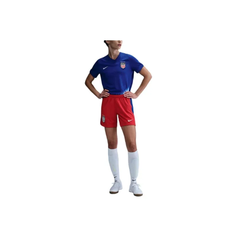 Nike Uswnt 2024 Stadium Away Women's Nike Dri FIT Soccer Replica Shorts-0