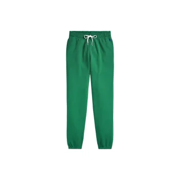 Polo Ralph Lauren FW24 Knitted Sports Pants Women's Slope Green