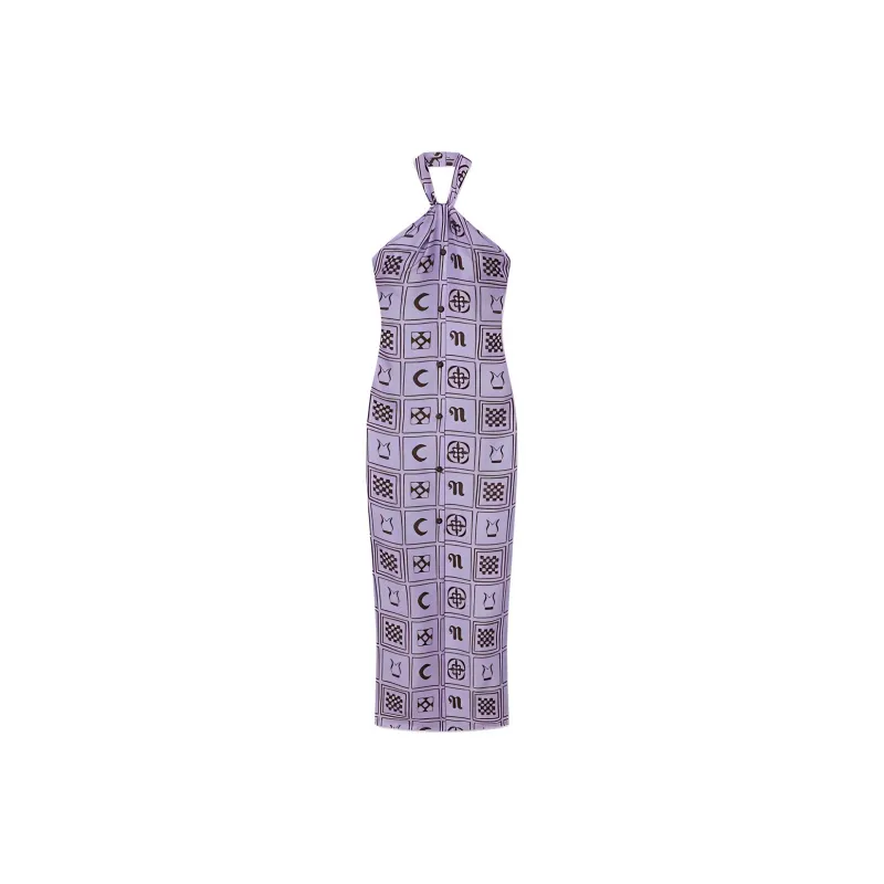 NANUSHKA FW23 ELIMA Sleeveless Dress Women's Light Purple-0