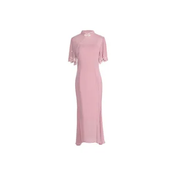 Shimiko Short Sleeved Dresses Women's Rouge Soft