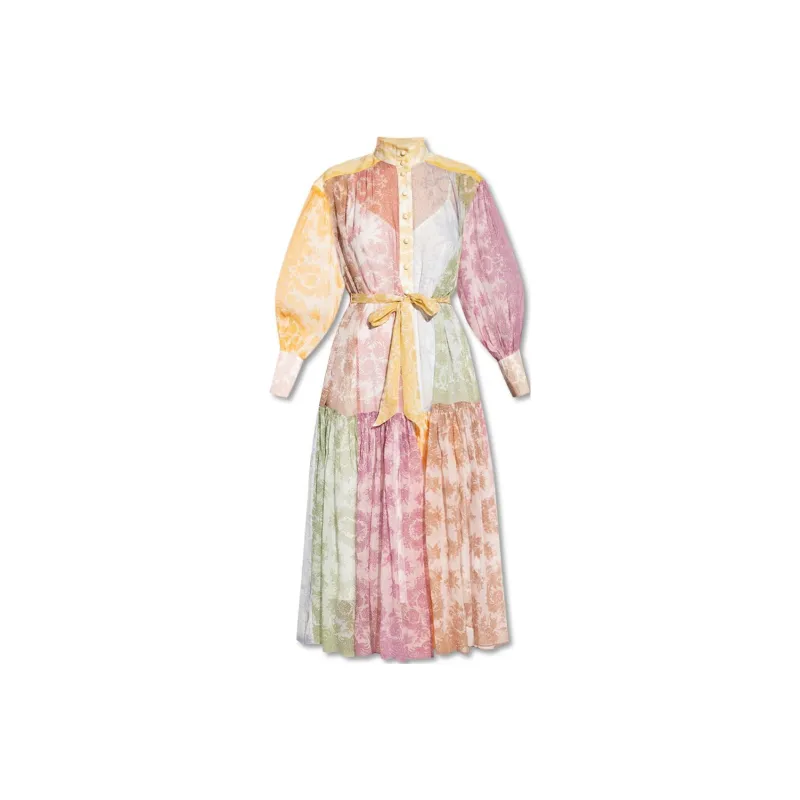 Zimmermann Long-Sleeved Dresses Women's Orange-0