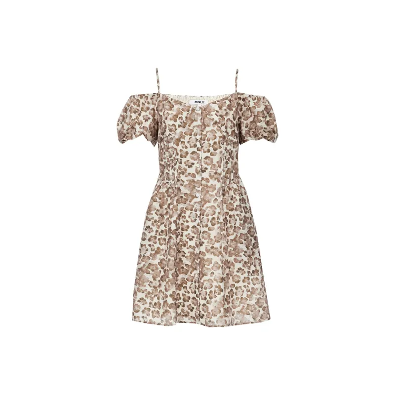 ONLY Short Sleeved Dress Women's H9J Yanuo-0