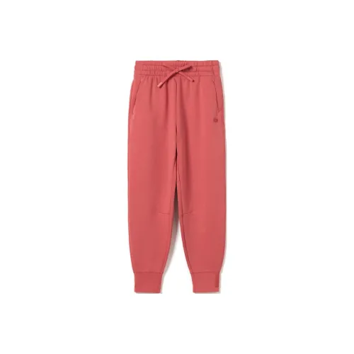 LACOSTE Knitted Sweatpants Women's Garnet Red
