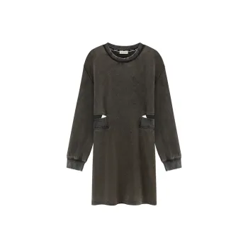 NO ONE ELSE Long Sleeved Dresses Women's Gray