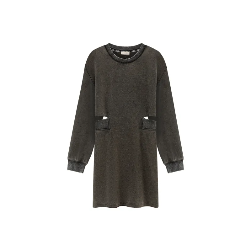 NO ONE ELSE Long Sleeved Dresses Women's Gray-0