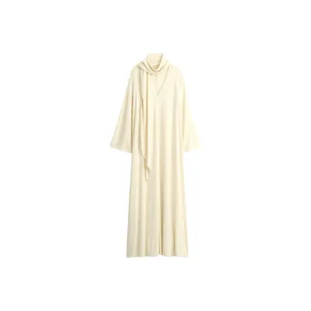 ZARA Kate Moss Collaboration Long-Sleeved Dresses Women's Beige