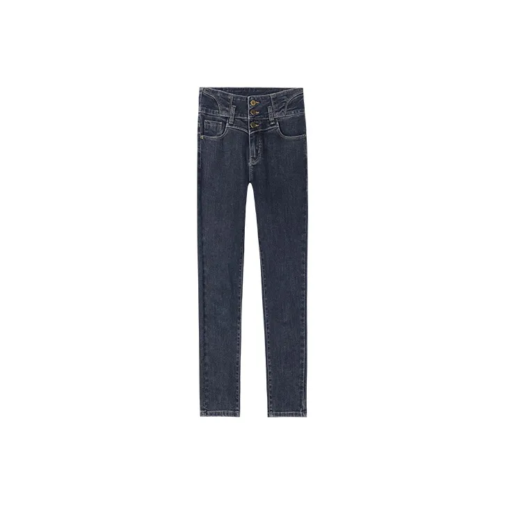 HIPPIEMISS Jeans Women's Blue Gray-0