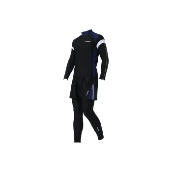 QIAODAN Men's Swimwear Men's Three Piece Set Black