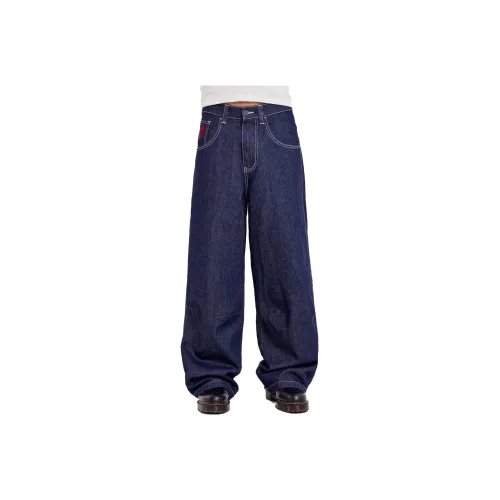 Jaded London Jeans Unisex Star Indigo Blue
