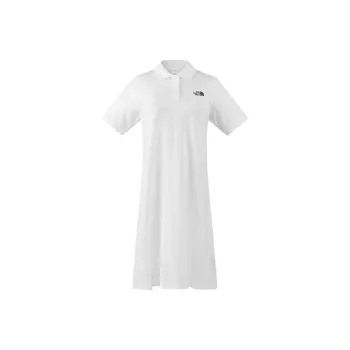 THE NORTH FACE City Outdoor Collection SS24 Short Sleeved Dress Women's White