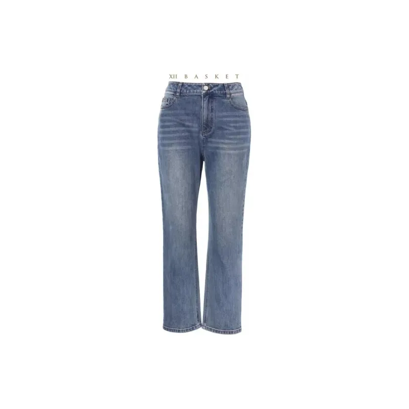 XII BASKET Jeans Women's Blue-0