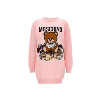 MOSCHINO Teddy Friends Cotton wool Jumper