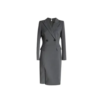 ROEYSHOUSE Long Sleeved Dresses Women's Dark Gray