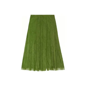 The North Face X GUCCI X The North Face Casual Long Skirts Women's Green