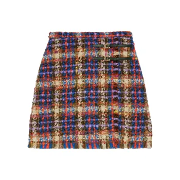 GUCCI Casual Short Skirts Women's Multicolor