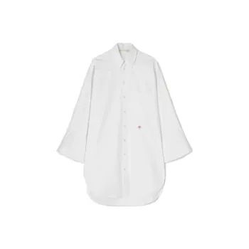 PALM ANGELS Flared-Sleeve Buttoned Shirt Dress