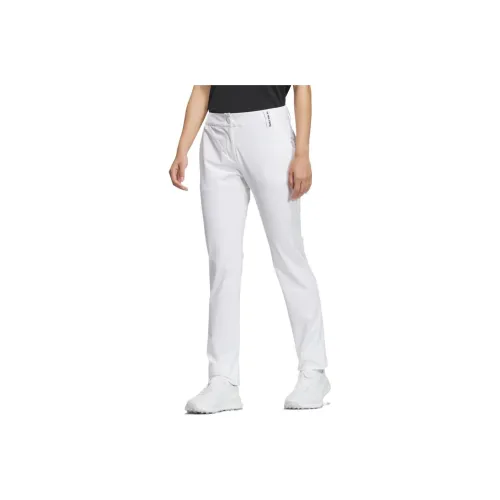 Adidas Knitted Sports Pants Women's White
