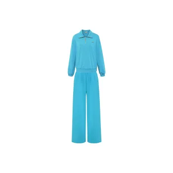 BBLLUUEE Sweatshirt Set Women's Coral Blue