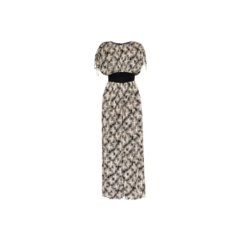 DVF Diane Von Furstenberg Andra TIny Sea-print Jumpsuit-0