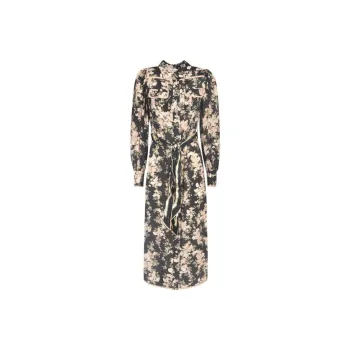 Zimmermann FW23 Long Sleeved Dress Women's Black