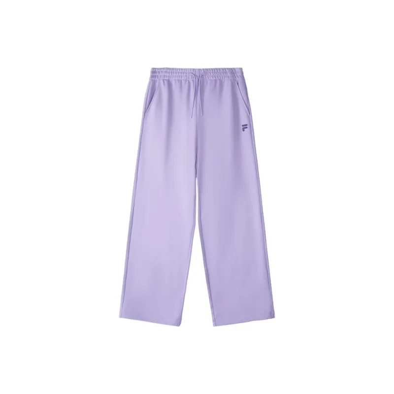 FILA FUSION Knitted Sweatpants Women's Water Smoky Purple-0