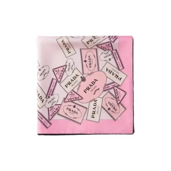 PRADA Printed Twill Scarf