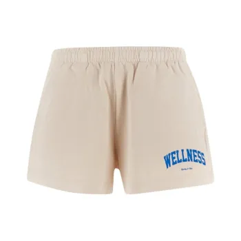 SPORTY & RICH Casual Shorts Women's Cream