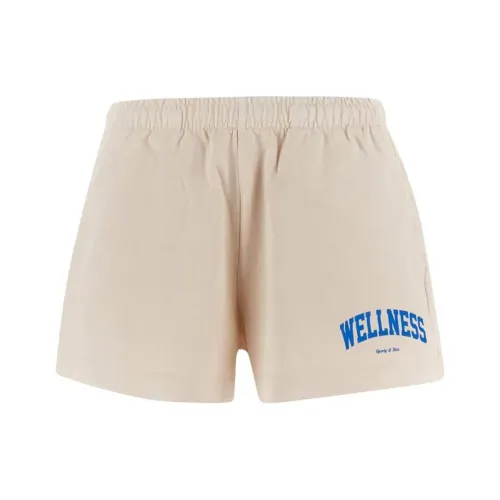 SPORTY & RICH Casual Shorts Women's Cream