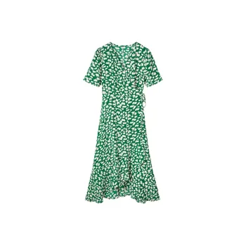 Migu Short Sleeved Dresses Women's Multicolor