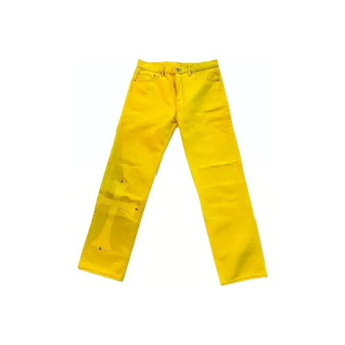 Chrome Hearts SS23 Jeans Women's Yellow