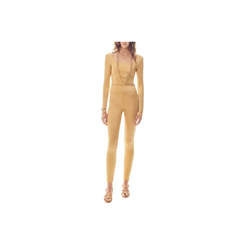 CHANEL Leggings Women's Gold-0