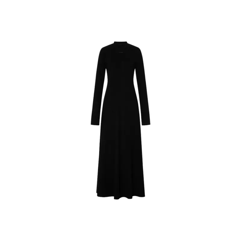 MOCO Long Sleeved Dresses Women's Black-0