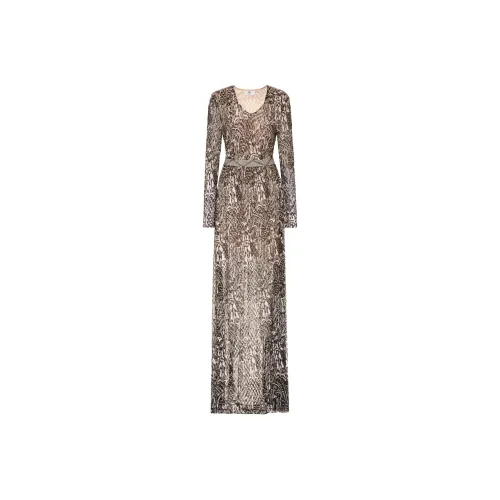 M Missoni 블랙 여성 긴팔 원피스