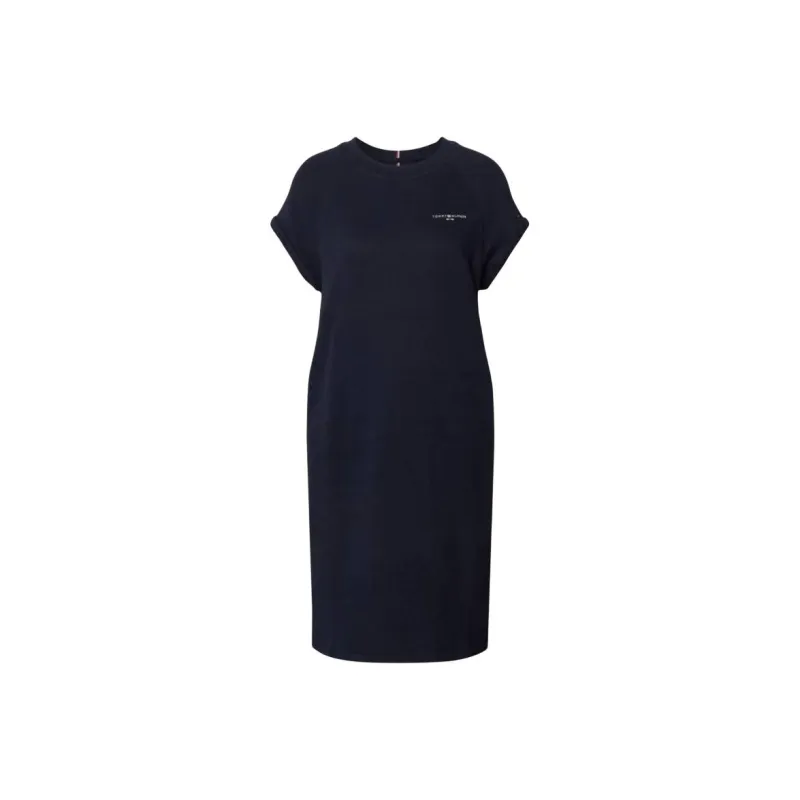Tommy Hilfiger Short Sleeved Dress Women's Black-0