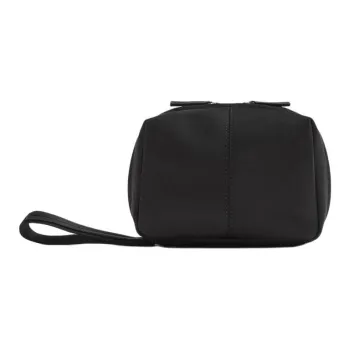 ZARA Polyamide Toiletry Clutch Makeup Bag Men's Black