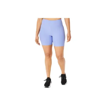 Asics Rib Bike Short Casual Shorts Women's Purple