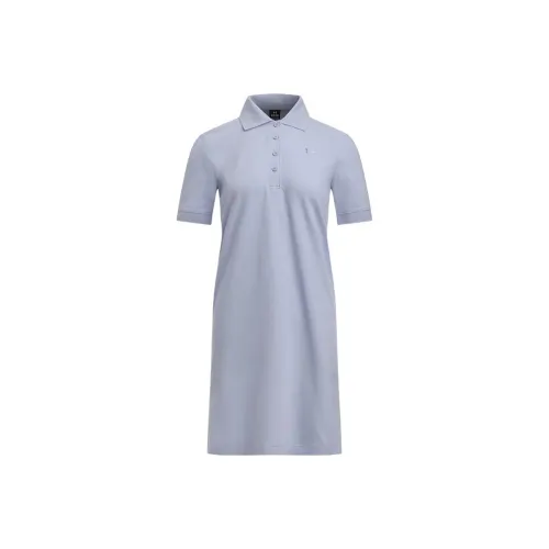 Under Armour SS25 Short Sleeved Dress Women's Light Blue Purple 539