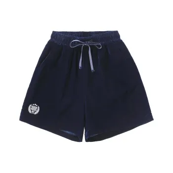 Crying Center Casual Shorts Women's Marine Blue