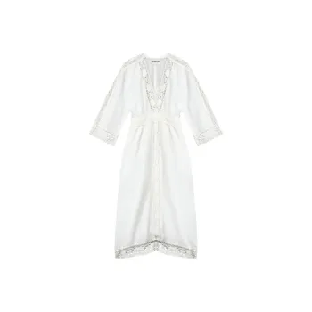 ISABEL MARANT ETOILE Veona Lace Detailed Dress