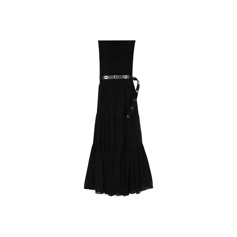 MICHAEL KORS SS24 Sleeveless Dress Women's Black-0