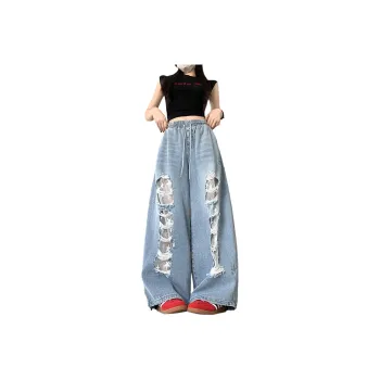 Mu Xiao Xin Jeans Women's Blue