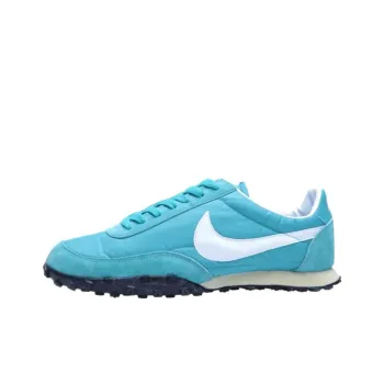 Nike Waffle Racer Anti Slip Wear Resistant Low Top Running Shoes Men's Blue White